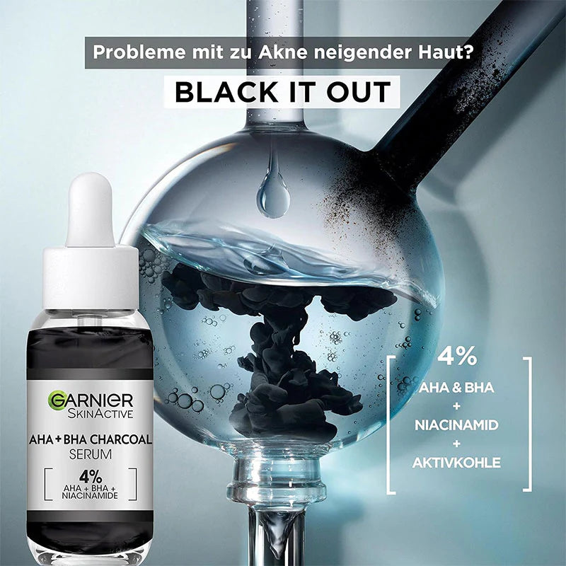 GARNIER BHA AHA CHARCOAL SERUM