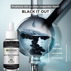 GARNIER BHA AHA CHARCOAL SERUM